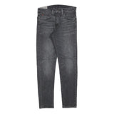 POLO RALPH LAUREN Womens Slim Fit Black Denim Jeans Cotton Blend W30 L30 Stylish