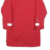 HELLY HANSEN Boys Red Blue Outdoor Jacket 10Y Polyester Zip Reflective Strips