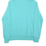 NIKE Womens Turquoise Hoodie XL Cotton Blend Pullover Sportswear Logo