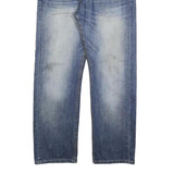 LEVI'S 505 Mens Jeans Blue Regular Straight Denim Medium W33 L30 Classic Zip