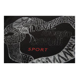 Roberto Cavalli Sport Graphic T-Shirt - Medium Black Cotton