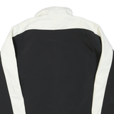 THE NORTH FACE Mens Black & White Track Jacket XS Polyester Blend Zip Sport