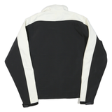 THE NORTH FACE Mens Black & White Track Jacket XS Polyester Blend Zip Sport