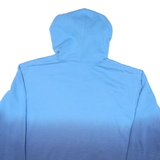 CHAMPION Mens Blue & Navy Gradient Pullover Hoodie M Cotton Blend Casual Layer