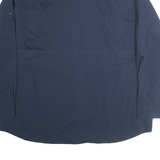 CARHARTT Mens Navy Iron Mountain Cotton Blend Work Shirt 2XL Durable Utility