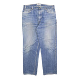LEVI'S 540 Mens Jeans Blue Regular Regular Denim Light W38 L32 Relaxed Fit Zip
