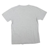 CARHARTT Mens Grey Cotton Blend T-Shirt XL Short Sleeve Crew Neck Logo Print