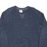 CHAMPION Mens Blue XL Crew Neck Cotton Blend Sweatshirt Pullover Casual