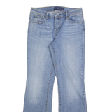 LEVI'S Womens Regular Fit Straight Leg Denim Light Blue Cotton Jeans W28 L30