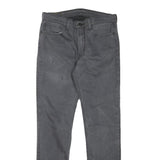 LEVI'S Mens Slim Grey Jeans Denim W32 L31 Zip Cotton Blend Casual Wear