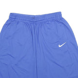 NIKE Mens Shorts Blue Sports Polyester XL W32 Athletic Casual Sportswear