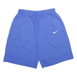 NIKE Mens Shorts Blue Sports Polyester XL W32 Athletic Casual Sportswear