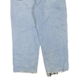 CARHARTT Mens Regular Fit Light Blue Denim Jeans W40 L25 Zip Closure Casual
