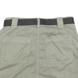 AMERICAN EAGLE Womens Green Cargo Mini Cotton Blend Skirt M Casual Pockets