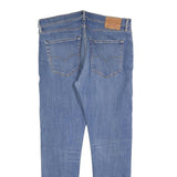 LEVI'S 512 Tapered Mens Jeans Blue Slim Cotton Blend Denim W36 L32 Stylish Fit