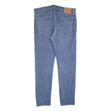 LEVI'S 512 Tapered Mens Jeans Blue Slim Cotton Blend Denim W36 L32 Stylish Fit