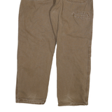 DICKIES Mens Jeans Regular Fit Straight Denim Beige W40 L30 Workwear Casual