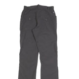 FJALLRAVEN Womens Polyester Blend Slim Black Trousers W26 L32 Outdoor Adventure