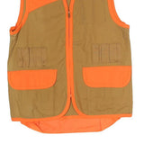 RANGER Mens Brown & Orange Outdoor Jacket M Cotton Plain Utility Hunting Style