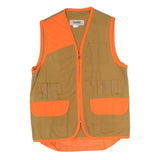 RANGER Mens Brown & Orange Outdoor Jacket M Cotton Plain Utility Hunting Style