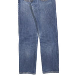 LEVI'S 521 02 Mens Jeans Blue Regular Straight Denim Medium W30 L32 Classic Zip