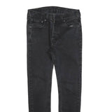LEVI'S 519 Mens Slim Skinny Denim Dark W28 L28 Zip Cotton Blend Jeans