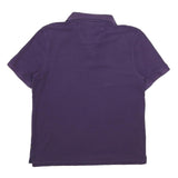 NAUTICA Mens Purple Polo Shirt M Cotton Classic Fit Deck Shirt