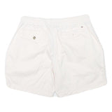 TOMMY HILFIGER Womens Cream Casual Shorts M W29 Cotton Blend Lightweight Summer