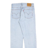 LEVI'S Womens Regular Fit Blue Denim Jeans Button W26 L28 Classic Comfortable