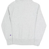 CHAMPION REVERSE WEAVE Mens Grey Hoodie XS Cotton Blend Pullover Hooded