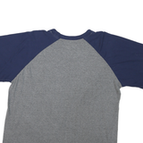 NFL Mens Grey & Navy Denver Broncos Graphic T-Shirt XL Short Sleeve Crew Neck