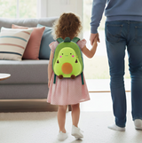 Anypack 3D Yellow Avocado Kids School Backpack Cute Cartoon Animal Style Children Toddler Plush Bag Perfect Accessories For Boys and Girls