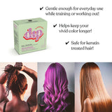 Color Safe Shampoo Bar for Every Day - Rose & Matcha Tea