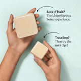 Dip Shampoo Bar: Color Safe, Everyday - Fragrance Free