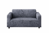 Anyseat 2-Seater Sofa Cover – Marble Gray Style Slipcover for Living Room Chair Protection