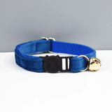 Anypet Large Blue Cat Collar with Safety Buckle, Bell & Durable Adjustable Strap – Stylish Comfortable Pet Accessory for Cats