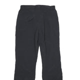 ME'RU Womens Polyester Black Regular Straight Trousers W30 L34 Casual Outdoor