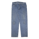 WRANGLER Mens Regular Fit Straight Leg Denim Medium Wash W34 L33 Classic Zip
