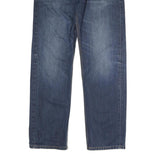 LEVI'S 505 Mens Blue Regular Straight Denim Medium W36 L32 Classic Jeans