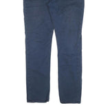 CARHARTT Mens Cotton Blue Regular Straight Trousers W33 L34 Workwear Casual