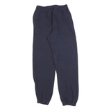CHAMPION Mens Joggers Navy Blue S W26 L30 Cotton Blend Slim Tapered Logo