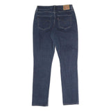 LEVI'S Womens Slim Skinny Blue Denim Cotton W28 L27 Studded Detail Zip