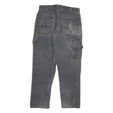 DICKIES Mens Relaxed Workwear Jeans Blue Denim W32 L29 Zip Cotton Blend