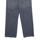 CARHARTT Mens Blue Relaxed Straight Denim Light W31 L28 Zip Cotton Blend Jeans
