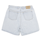 EDDIE BAUER Womens Light Blue Denim Casual Shorts XL W32 Cotton Blend Classic