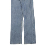 WORN Womens Regular Fit Blue Denim Jeans W28 L33 Classic Cotton Blend Zip