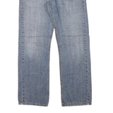 LEVI'S 505 Mens Jeans Blue Regular Straight Denim Medium W33 L30 Classic Zip