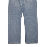 LEVI'S 505 Mens Jeans Blue Regular Straight Denim Medium W33 L30 Classic Zip
