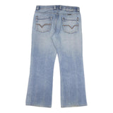 DIESEL Mens Regular Fit Blue Denim Jeans W36 L30 Stylish Casual Zip Closure