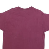 MV SPORT Womens Maroon Alaska Graphic T-Shirt XL Short Sleeve Crew Neck Cotton